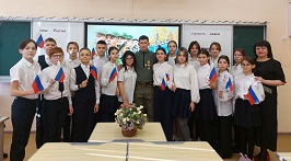 Встреча с участником СВО Горбатенко А.С. (19 февраля 2024 года)