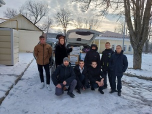 Сбор гуманитарной помощи для госпиталя в г. Артёмовск/Бахмут (февраль 2024 года)