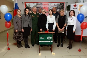 Открытие Парты Героя в честь Крутько Никиты (20 февраля 2023 года)