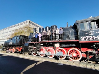 Экскурсия в музей железнодорожного транспорта (г. Ростов-на-Дону, 28 октября 2025 года)