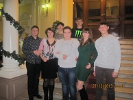 В Молодежном театре г. Ростова-на-Дону (27.12.2013)