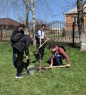 День древонасаждения (13 апреля 2019г.)